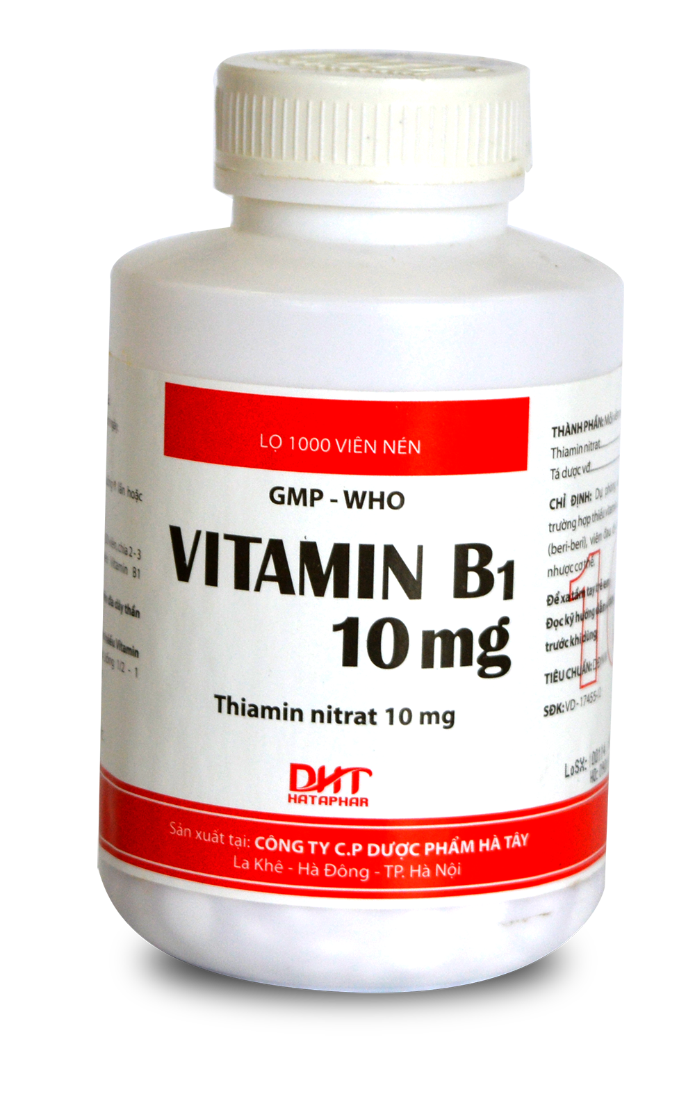 Vitamin B1 lọ 1000 viên
